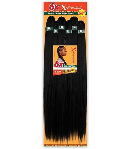 Amazon.com : Sensationnel Braids XPRESSION 3X Pre-Stretched Braid